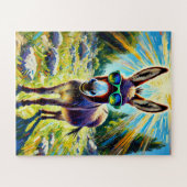 Zonnebril Ezel 50 Stuk Kinder Puzzel (Horizontaal)