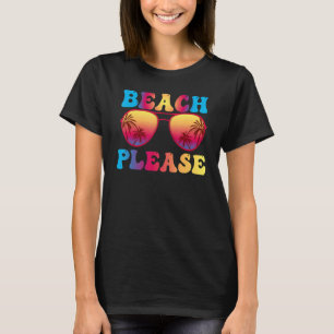 Zonnebril Hawaii Beach Hallo zomer T-shirt