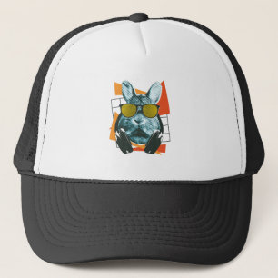 Zonnebril Konijn Design Trucker Pet