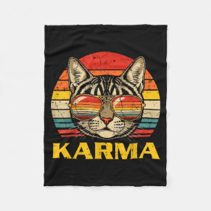 Zonnebril met kattengezicht Karma Funny Kitten Kit Fleece Deken