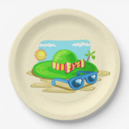 zonnebril papieren bordje