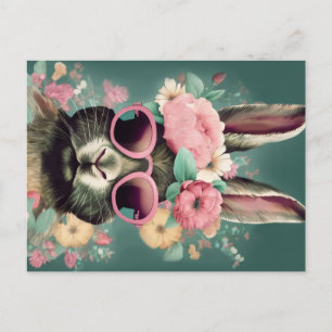 Zonnebril Spring Elegance met She Bunny Briefkaart