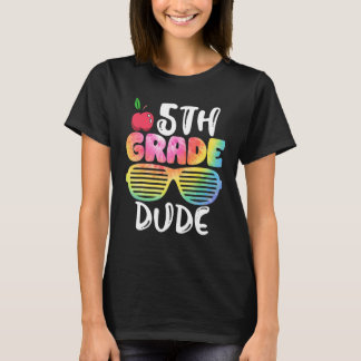 Zonnebril Tie Dye Rugzak voor Jongens 5e Leerjaar T-shirt