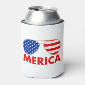 zonnebril van merica blikjeskoeler (Blikje Voorkant)