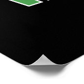 zonnebril voor hardcore poster (Hoek)