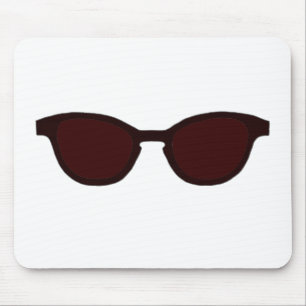 Zonnebrillen Bruin Rim Bruin Lens de MUSEUM Zazzle Muismat
