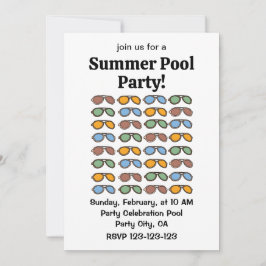 Zonnebrillen Kleurrijke Zomerzonnebril Kaart