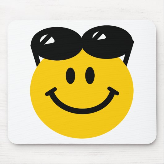 Zonnebrillen op kop muismat (Voorkant)