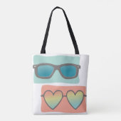 Zonnebrillen Paar Draagtas (Achterkant)