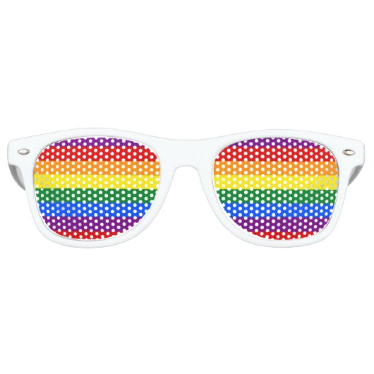 Zonnebrillen voor regenboogpartijen (Voorkant)