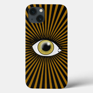 Zonnebruin Oog iPhone 13 Hoesje
