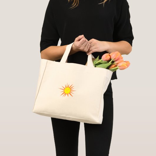 Zonnecanvas tas glimlachen (Voorkant (product))