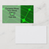 Zonnecelenergie Visitekaartje (Voorkant / Achterkant)