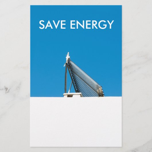 Zonnecelsysteem Flyer (Voorkant)