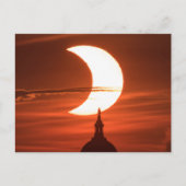 Zonneclipse 2021 briefkaart (Voorkant)