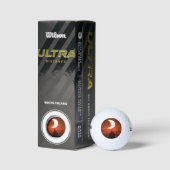Zonneclipse 2021 golfballen (Verpakking)