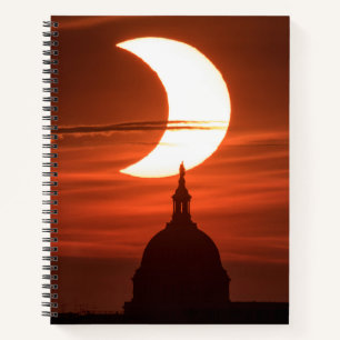 Zonneclipse 2021 notitieboek