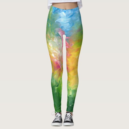 Zonnedagrijdende Leggings (Voorkant)