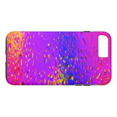 Zonnedruppels Paarse blauwe roze Case-Mate iPhone Case (Achterkant (Horizontaal))