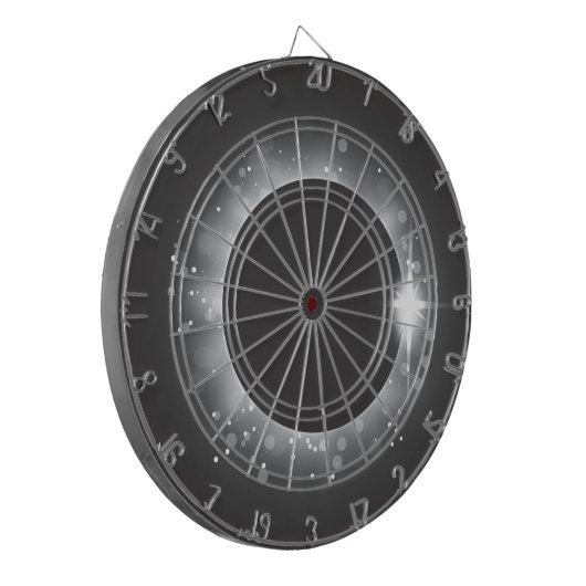 Zonneeclipse Dartbord (Voorkant Links)