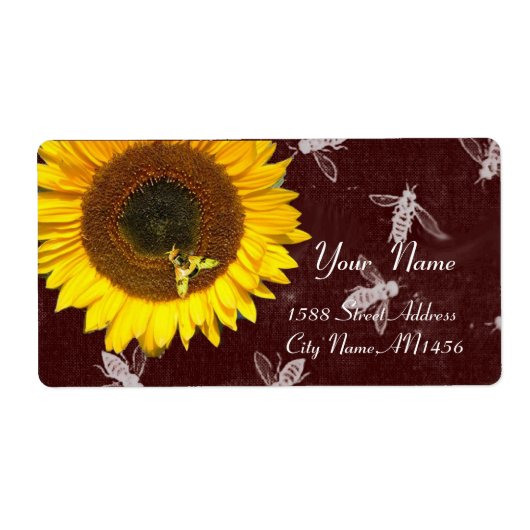 Zonnees, HONIJNEN, RUNDEREN, RUNDEREN Etiket (Voorkant)