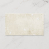 Zonnegebak moeder Housekeeping visitekaartje (Achterkant)