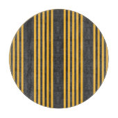 Zonnegeel en houtskool met vijf strippen snijplank (Voorkant)