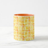 Zonnegeel en oranje mok (Midden)