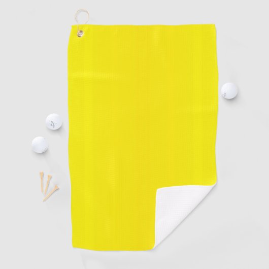 Zonnegeel Golfhanddoek (Insitu)