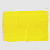 Zonnegeel Golfhanddoek (Horizontaal)