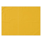Zonnegeel, stevige kleurenafdrukken tafelkleed (Voorkant (Horizontaal))