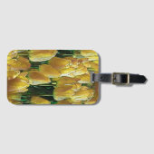 Zonnegeltulpen Bagagelabel (Voorkant (horizontaal))