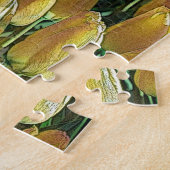 Zonnegeltulpen Legpuzzel (Zijkant)