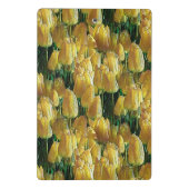 Zonnegeltulpen Mini Klembord (Achterkant)
