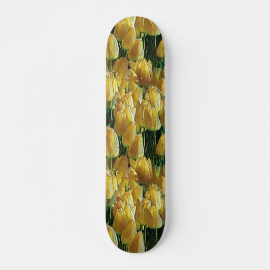 Zonnegeltulpen Skateboard (Voorkant)