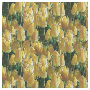 Zonnegeltulpen Stof