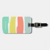 Zonnegewassen Neon Bagagelabel (Voorkant horizontaal)