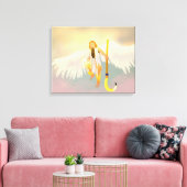 Zonnegod Sol Canvas Afdruk (Insitu (Woonkamer))