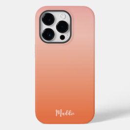 Zonnegradiënt Oranje en Warm Kleur Case-Mate iPhone 14 Pro Hoesje
