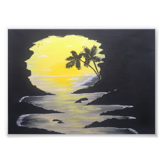 Zonnegrot 5x7 afdrukken foto afdruk (Voorkant)