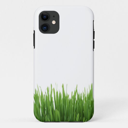 Zonneheldere fotografie van groene graslaag Case-Mate iPhone case (Achterkant)