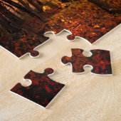 ZonneHerfst Bossen Legpuzzel (Zijkant)