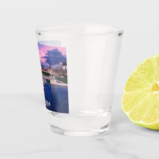 Zonnehoogte in Wenen Shot Glas (Rechts)