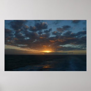 Zonnehoogte in Zee II Ocean Seascape Poster