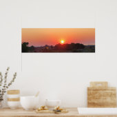 Zonnehoogte Sicilië Poster (Keuken)