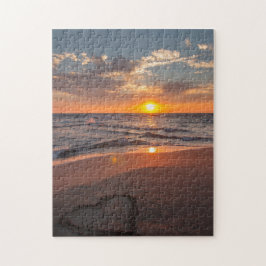Zonnehoogte zand legpuzzel