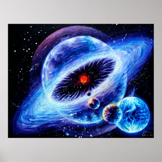 Zonneinstallatie Poster (Voorkant)