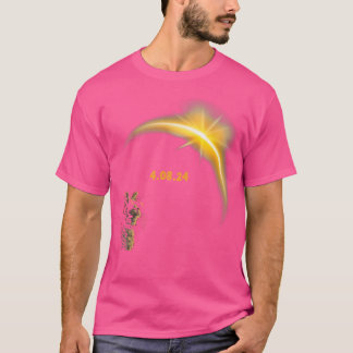 Zonnekat Zonsverduistering Totaalbeeld 8 april 202 T-shirt