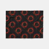 Zonneknipsel Fleece Deken (Voorkant (Horizontaal))