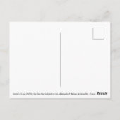 Zonnekoning op gouden poort van kasteel van Versai Briefkaart (Achterkant)